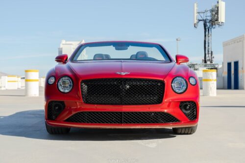 Bentley Continental GTC Red
