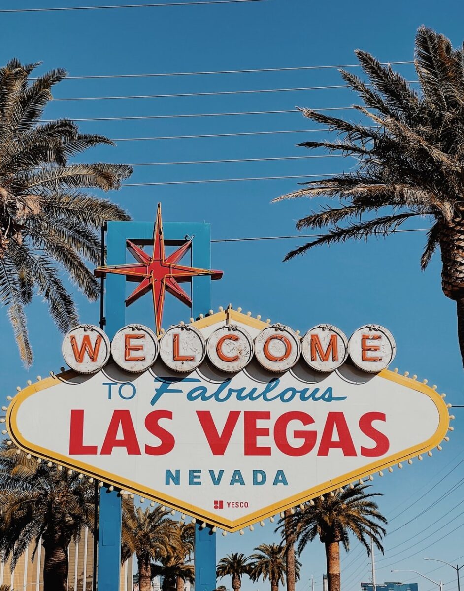 Las Vegas welcome board