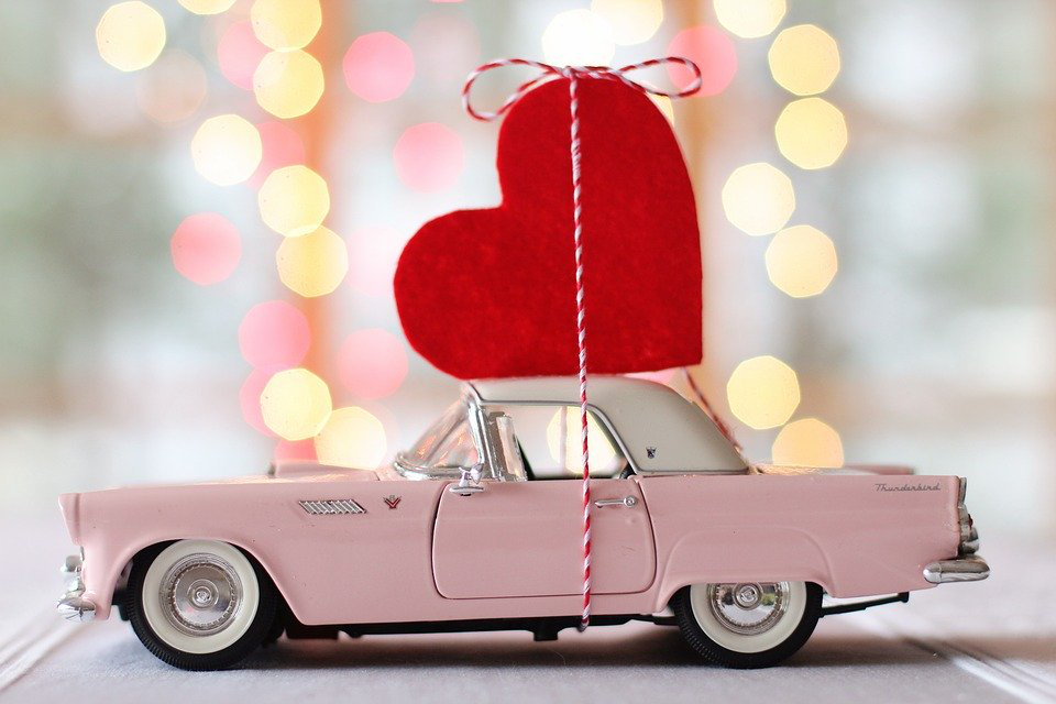 car model on valentine
